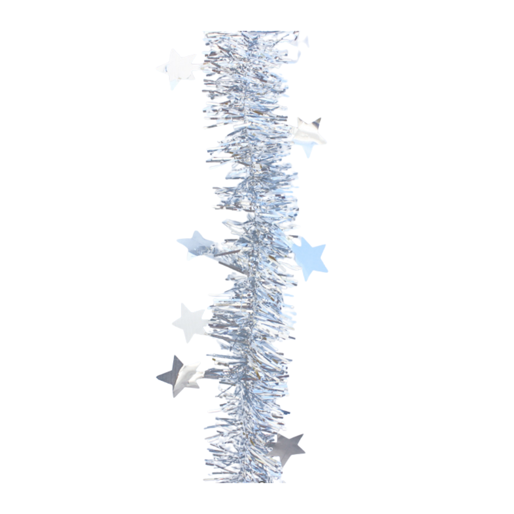 Girlanda s hviezdami - 2m rôzne farby