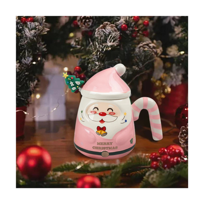 Vianočná šálka Mikuláš - 400ml, rôzne farby