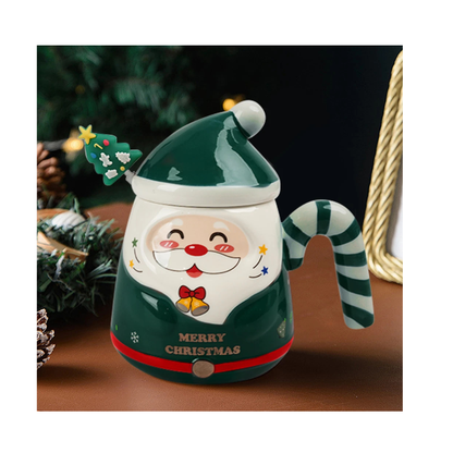 Vianočná šálka Mikuláš - 400ml, rôzne farby