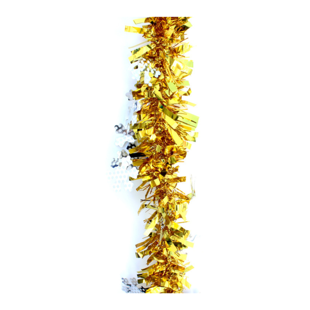 Girlanda s vločkami - 2m rôzne farby