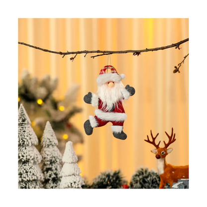 Plyšové vianočné postavičky - rôzne druhy