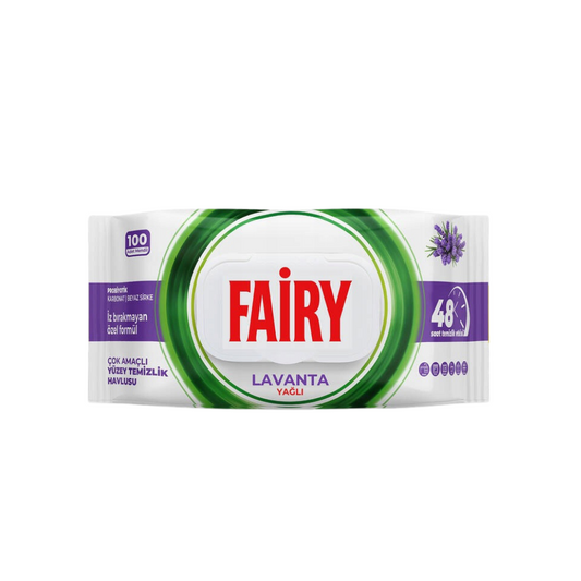 FAIRY univerzálne obrúsky levandula 100ks