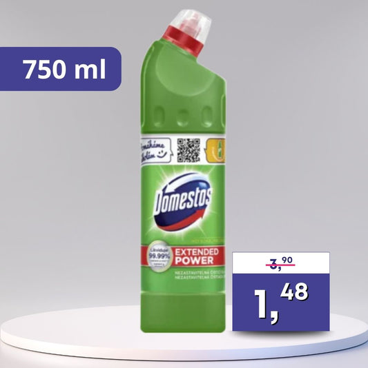 Domestos - WC čistič rôzne druhy, 750ml