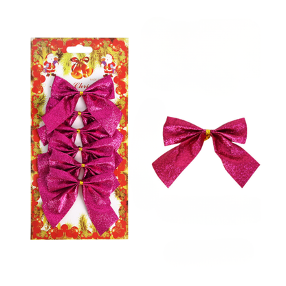 Ozdobné mašle 6ks, rôzne farby