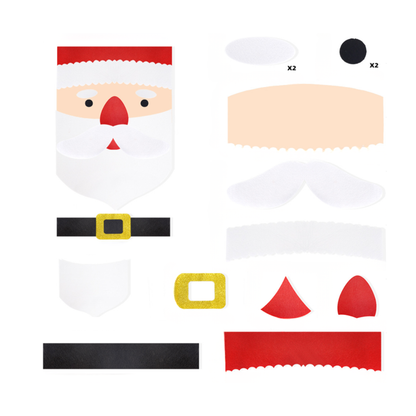 Vianočná dekoratívna nálepka, rôzne druhy