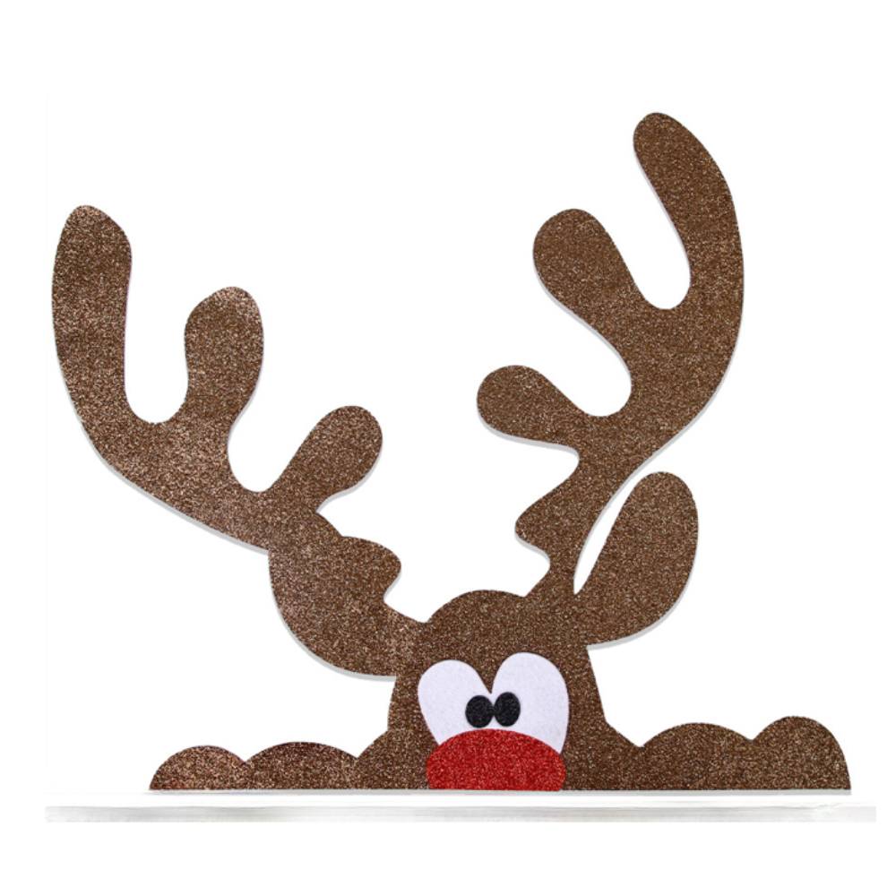 Vianočná dekoratívna nálepka, rôzne druhy