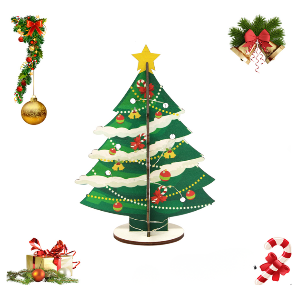 Tvorivá sada na výrobu vianočného stromčeka, rôzne druhy