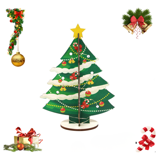 Tvorivá sada na výrobu vianočného stromčeka, rôzne druhy