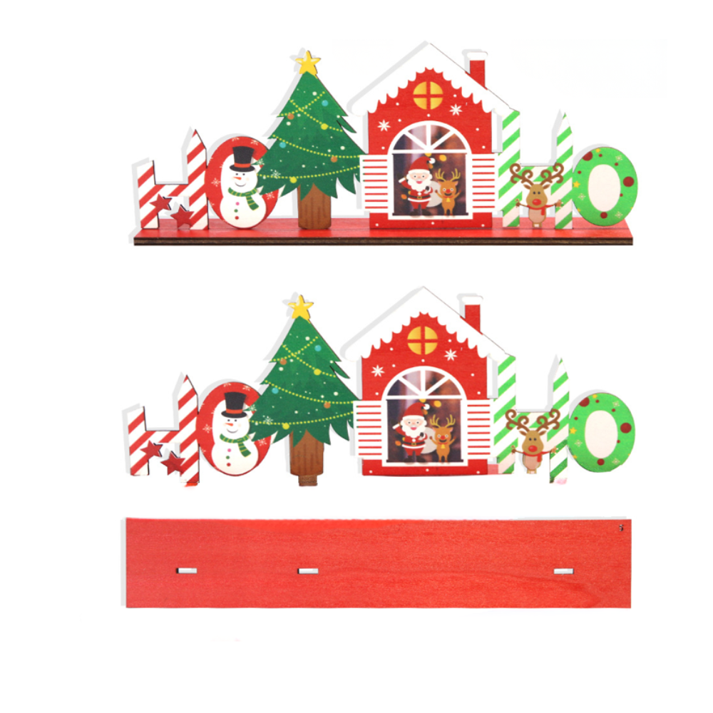 Drevená vianočná dekorácia, rôzne druhy