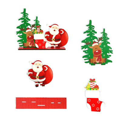 Drevená vianočná dekorácia, rôzne druhy