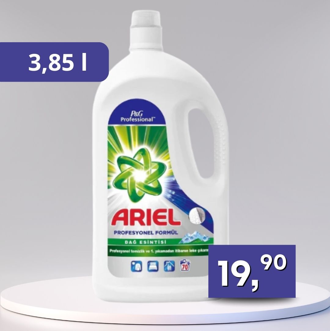 Ariel Professional – gél biele 3,85l