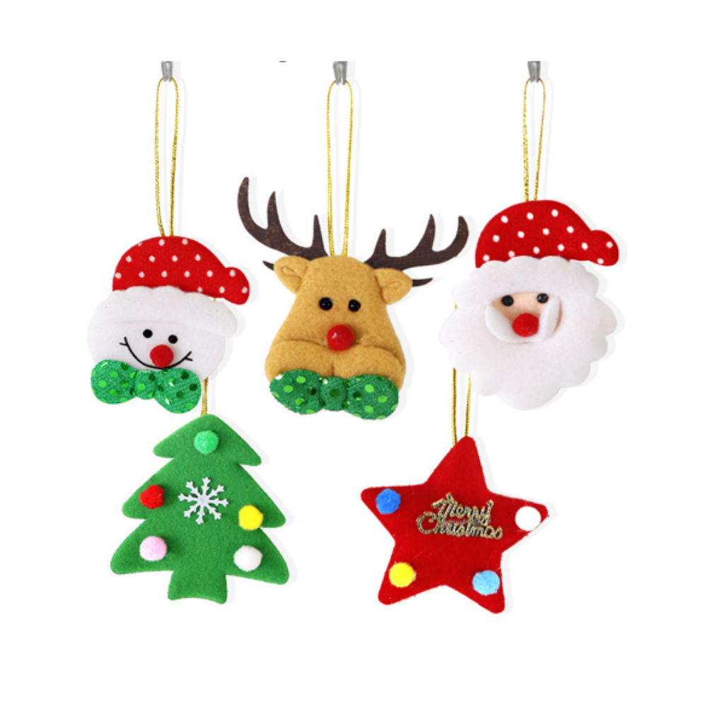 Závesné ozdoby s vianočným motívom - rôzne druhy