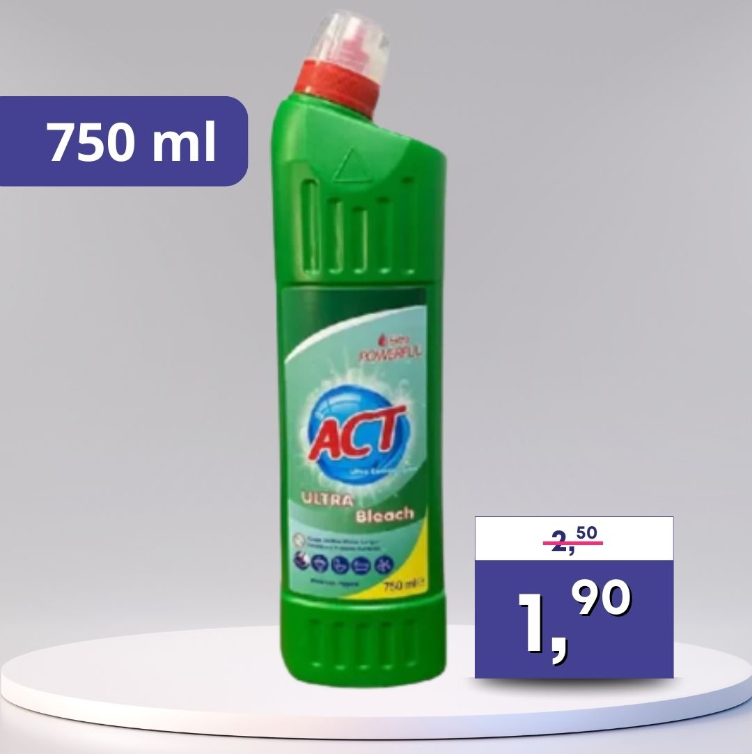 ACT – ultra čistič WC 750 ml