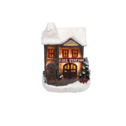 Zimné LED domčeky farebné, rôzne druhy