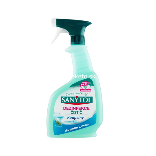 Dezinfekcia Sanytol, čistič, do kúpeľne, eukalyptus, 500 ml