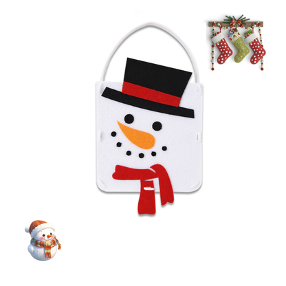 Dekoratívne vrecko s vianočným motívom, rôzne druhy