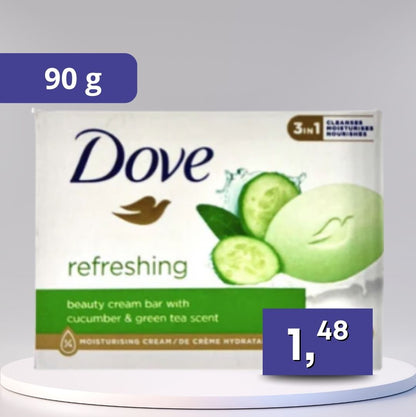 Dove -  tuhé mydlo Osviežujúce 90g