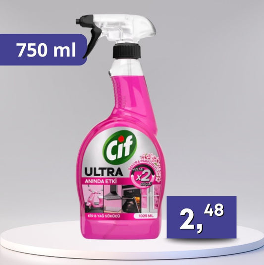 Cif - odstraňovač nečistôt a mastnoty, 750ml