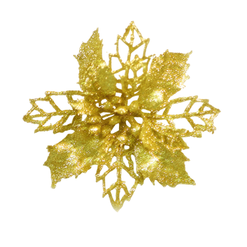 Vianočná ruža - 10cm, rôzne farby