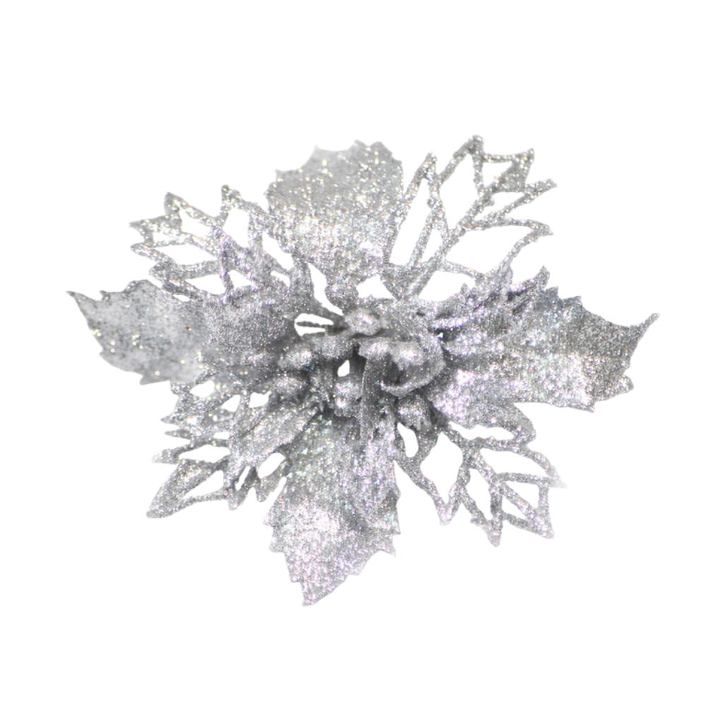 Vianočná ruža - 10cm, rôzne farby