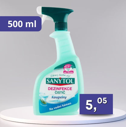 Sanytol – dezinfekčný čistič do kúpeľne 500 ml