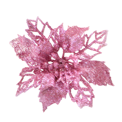 Vianočná ruža - 10cm, rôzne farby