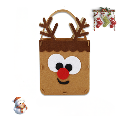 Dekoratívne vrecko s vianočným motívom, rôzne druhy