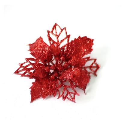 Vianočná ruža - 10cm, rôzne farby