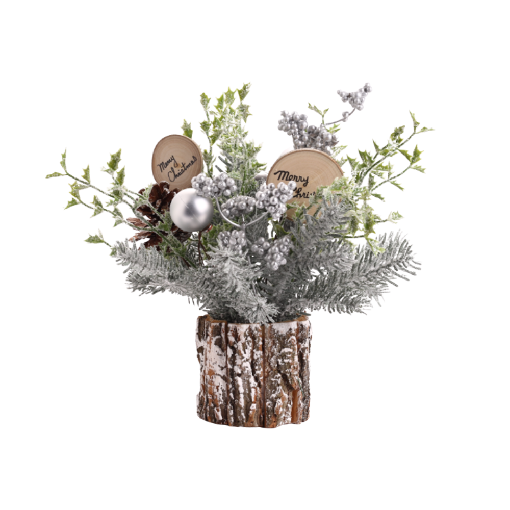 Vianočná ikebana - 35cm, rôzne farby