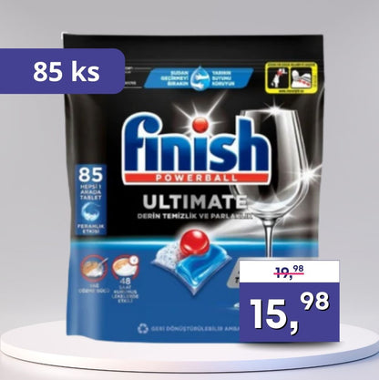 Finish Ultimate – kapsule do umývačky riadu 85 ks