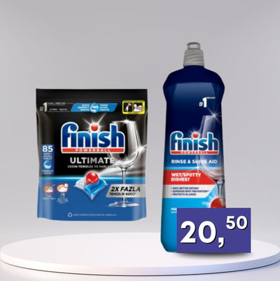 Výhodný balíček na umývanie riadu FINISH