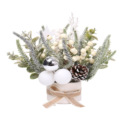 Vianočná ikebana - 23 cm, rôzne farby
