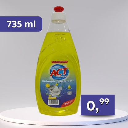 ACT – saponát na riad 735 ml