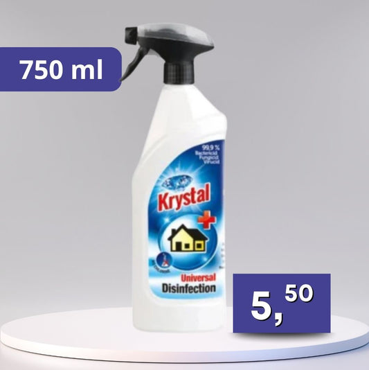 Krystal – dezinfekcia bez chlóru 750 ml