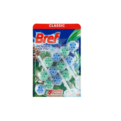 Bref – WC guličky Borovica, zelené 3 ks