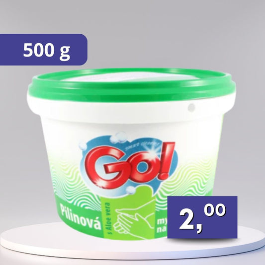 Pílingová pasta 500g Aloe vera GO!