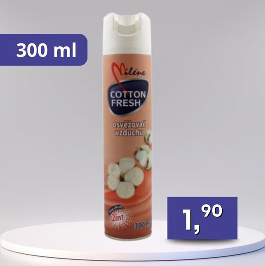 Miléne – osviežovač vzduchu 2v1, bavlna 300 ml