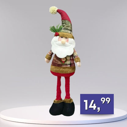 Teleskopický vianočný trpaslík -  rôzne druhy