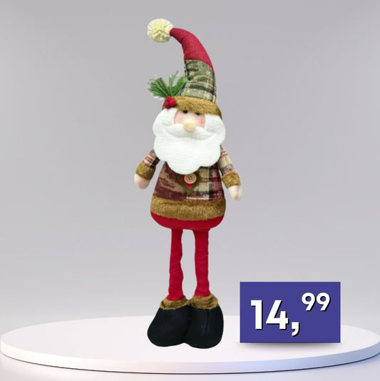 Teleskopický vianočný trpaslík -  rôzne druhy