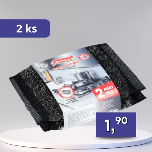 Cornex – drôtená hubka, balenie 2 ks