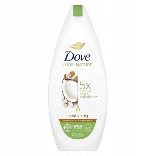DOVE sprchový gél kokos 450ml