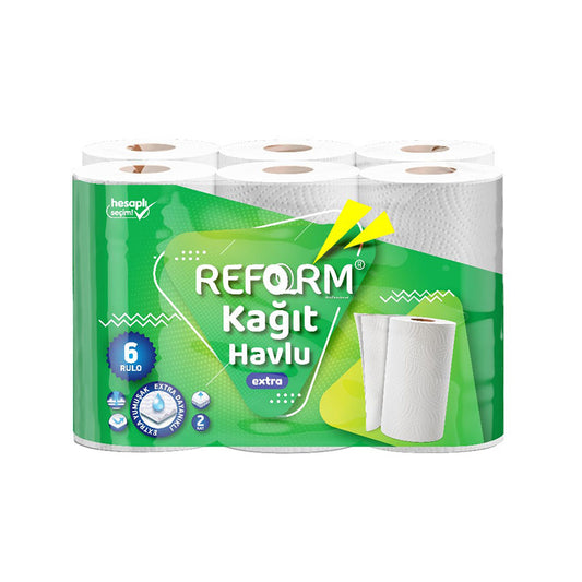 Reform - kuchynské utierky 4-vrstvové, balenie 6 ks