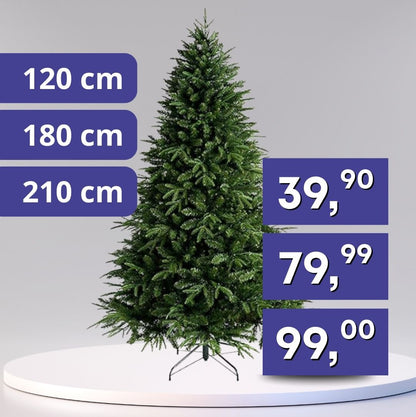 Vianočný stromček, rôzne veľkosti