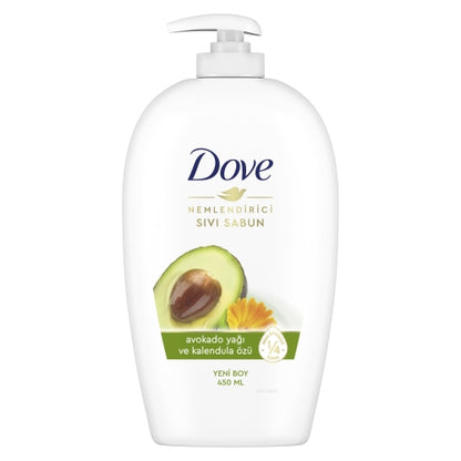 Dove -  tekuté mydlo, rôzne druhy 450ml