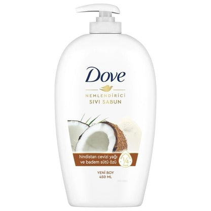Dove -  tekuté mydlo, rôzne druhy 450ml