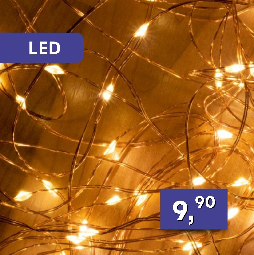 Zväzok mikro LED svietiaci reťazec